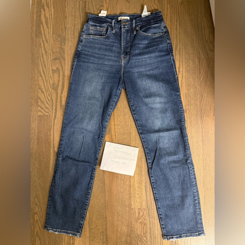 Good American Skinny Indigo Denim Jeans